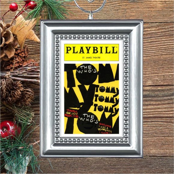 The Who's Tommy Broadway‎ Musical Playbill Christmas Tree Ornament - Picture 1 of 3
